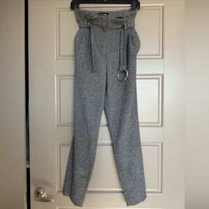 Express Heather Gray Women's Trousers